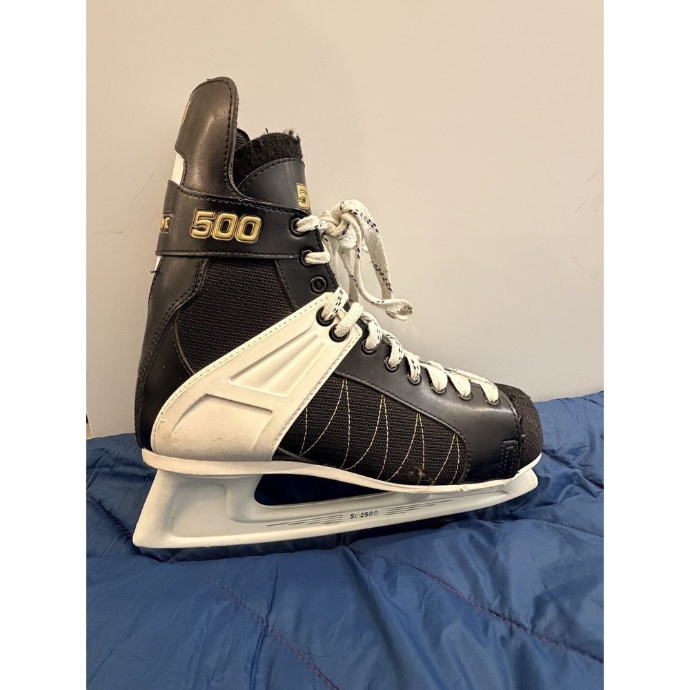 CCM 500 SL-2500 Ice Hockey Skates 11" Blade Men sz. 9.5-10 Intruder Powerline